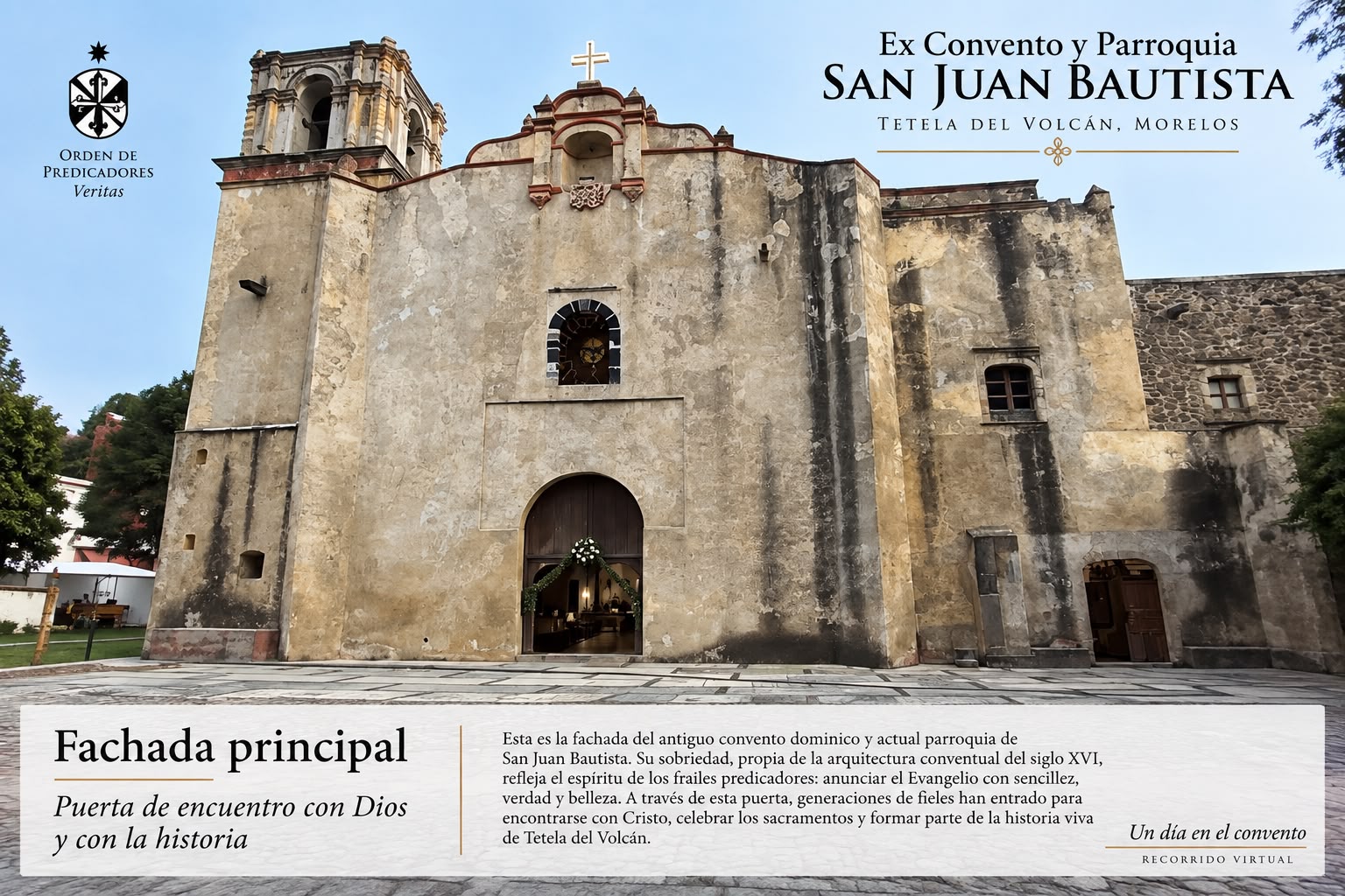Ex Convento y Parroquia de San Juan Bautista, Tetela del Volcán